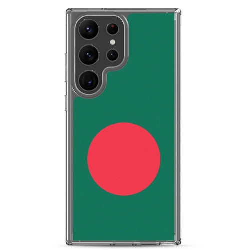 Coque Samsung Drapeau du Bangladesh – Étui Souple – Résistant et Antic
