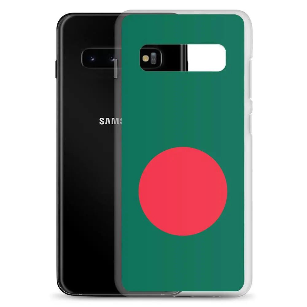 Coque Samsung Drapeau du Bangladesh – Étui Souple – Résistant et Antic