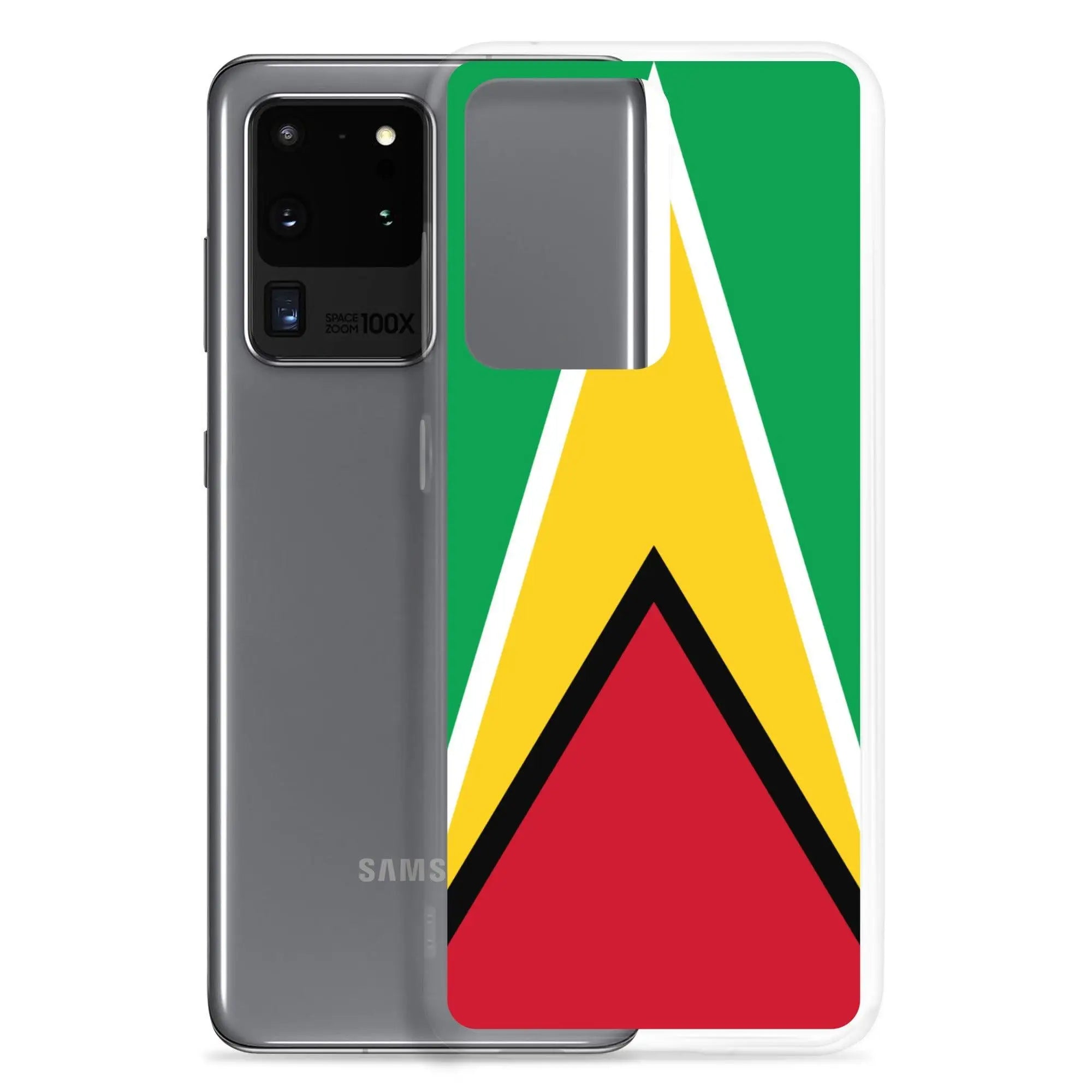 Coque Samsung Drapeau du Guyana – Étui Souple – Résistant et Antichoc