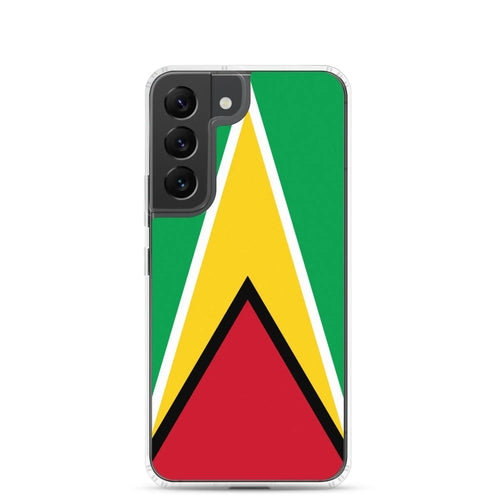 Coque Samsung Drapeau du Guyana – Étui Souple – Résistant et Antichoc