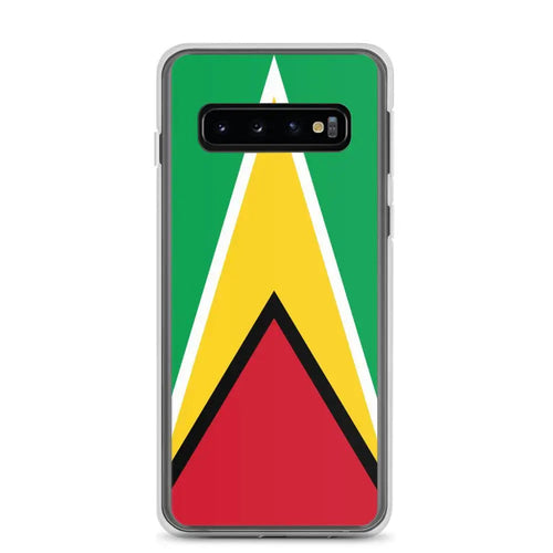 Coque Samsung Drapeau du Guyana – Étui Souple – Résistant et Antichoc