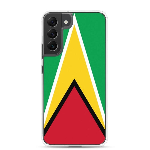 Coque Samsung Drapeau du Guyana – Étui Souple – Résistant et Antichoc