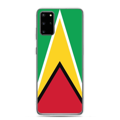 Coque Samsung Drapeau du Guyana – Étui Souple – Résistant et Antichoc