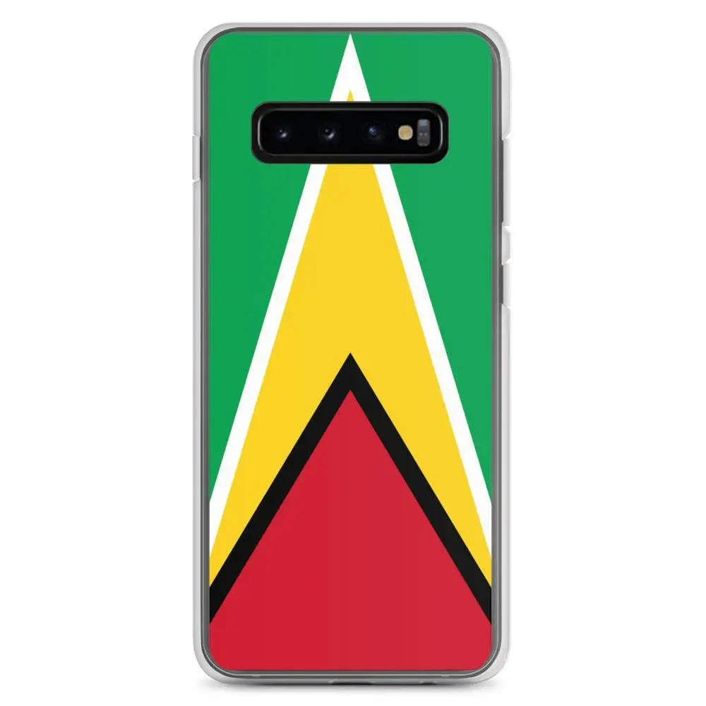 Coque Samsung Drapeau du Guyana – Étui Souple – Résistant et Antichoc